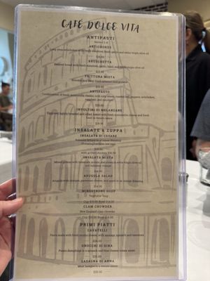 Menu photo 3 Cafe Dolce Vita Gilroy, CA Menu photo 3 Cafe Dolce Vita Gilroy, CA