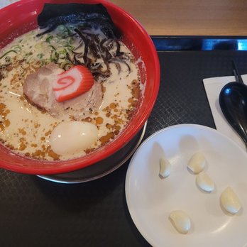 Tetsumen Ramen - Garlic ramen. Not enough toppings to noodles ratio. - Ramen Near Me - Hilo, Hawaii Tetsumen Ramen - Garlic ramen. Not enough toppings to noodles ratio. - Ramen Near Me - Hilo, Hawaii