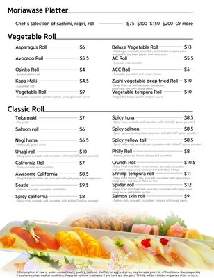 Menu photo 5 Zushi Sushi Issaquah, WA Menu photo 5 Zushi Sushi Issaquah, WA