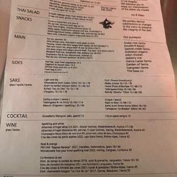Holy Basil - Menu ad of 4/27/25 - Thai Near Me - Los Angeles, California Holy Basil - Menu ad of 4/27/25 - Thai Near Me - Los Angeles, California