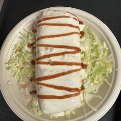 Saucedo's Mexican Restaurant - Saucedo burrito from steak