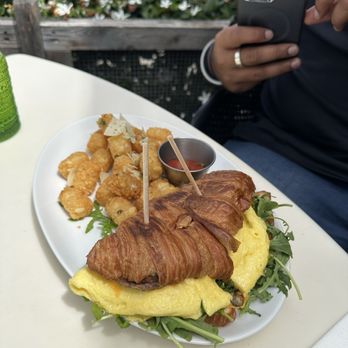 Queenstown Village - Croissant sandwich - Burgers Near Me - La Jolla, California