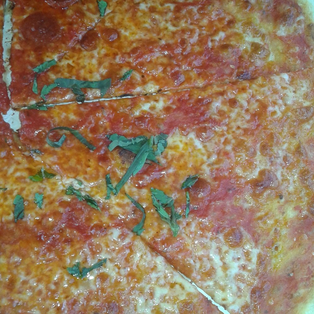 Prime Pizza - Round pie half cheese and pepperoni. I liked the pepperoni. - Pizza Near Me - Burbank, California