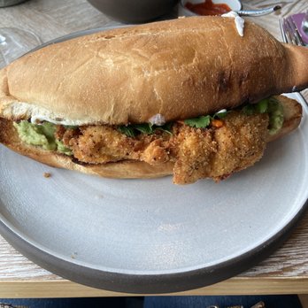 Maximón - Chicken Torta ... not the actual name on the menu.... sorry lol - Latin American Near Me - Baltimore, Maryland Maximón - Chicken Torta ... not the actual name on the menu.... sorry lol - Latin American Near Me - Baltimore, Maryland