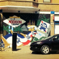 Addison Liquors - New paint job!