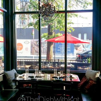 Chaplin's - A window banquet table - Cocktail Bars Near Me - Washington, DC, District of Columbia