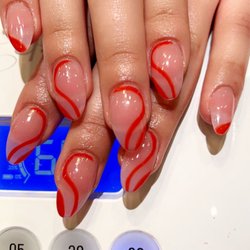 Nails and Spa Club - Acrylic with gel designs