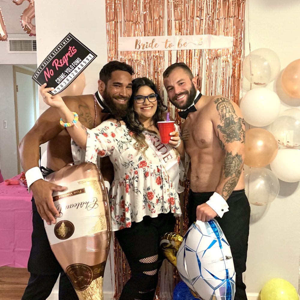 Butlers In the Buff - Our bride to be was super happy.  Thanks for making her night special - Adult Entertainment Near Me - New York, New York