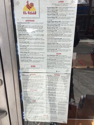 Menu photo 5 El Gallo Hawthorne, NJ