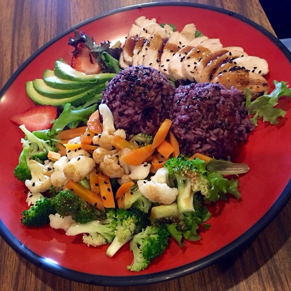 Fresh Heim - Chicken lunch special, with rice and veggies. - Salad Near Me - Austin, Texas Fresh Heim - Chicken lunch special, with rice and veggies. - Salad Near Me - Austin, Texas