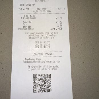 Buffalo Wild Wings - Rip off - American Near Me - Jamaica, New York