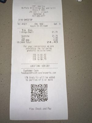 Buffalo Wild Wings by null