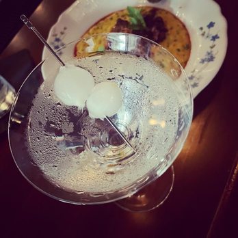 The Gibson Room - House Gibson martini cocktail - New American Near Me - Miami, Florida The Gibson Room - House Gibson martini cocktail - New American Near Me - Miami, Florida