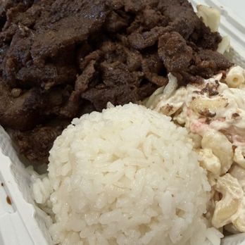Jireh Hawaiian BBQ - Mini beef plate lunch - Hawaiian Near Me - Los Alamitos, California Jireh Hawaiian BBQ - Mini beef plate lunch - Hawaiian Near Me - Los Alamitos, California