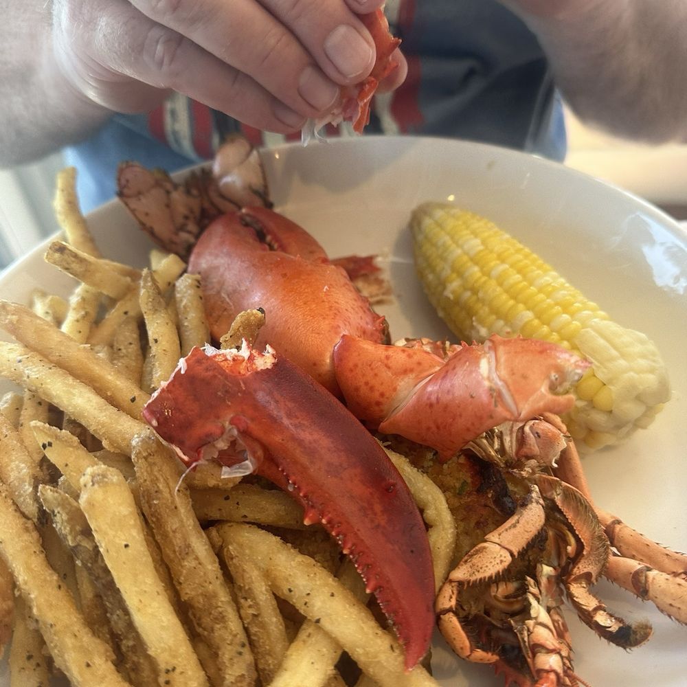 Finz Seafood & Grill - STUFFED LOBSTER - Seafood Near Me - Salem, Massachusetts Finz Seafood & Grill - STUFFED LOBSTER - Seafood Near Me - Salem, Massachusetts