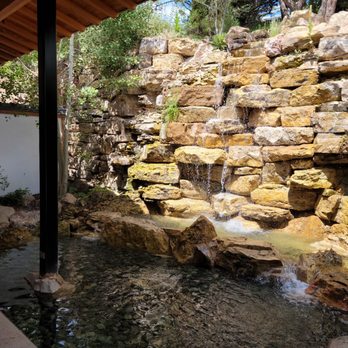 izanami - Waterfall wall and pond right outside their restaurant. - Tapas/Small Plates Near Me - Santa Fe, New Mexico izanami - Waterfall wall and pond right outside their restaurant. - Tapas/Small Plates Near Me - Santa Fe, New Mexico