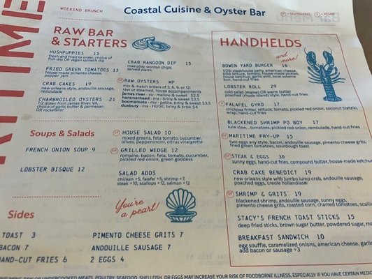 Menu photo 8 Maritime Winter Haven, FL