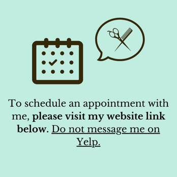 A Shear Thing - To schedule an appointment with Kelly Ghilarducci, please visit her website link. Do not message her on Yelp. - Hair Salons Near Me - Pleasanton, California A Shear Thing - To schedule an appointment with Kelly Ghilarducci, please visit her website link. Do not message her on Yelp. - Hair Salons Near Me - Pleasanton, California