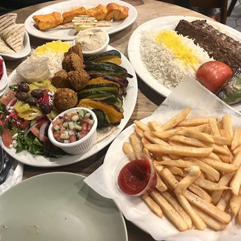 Lemon Zest - French Fries Veggie Plate Pickled Cabbage (Vegan) 1 Greek Pita Bread Salmon Kabob (ALC) Vegan Beef Lule Kabob - Mediterranean Near Me - Northridge, California Lemon Zest - French Fries Veggie Plate Pickled Cabbage (Vegan) 1 Greek Pita Bread Salmon Kabob (ALC) Vegan Beef Lule Kabob - Mediterranean Near Me - Northridge, California
