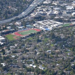 Las Lomas High School - The school as seen from the air