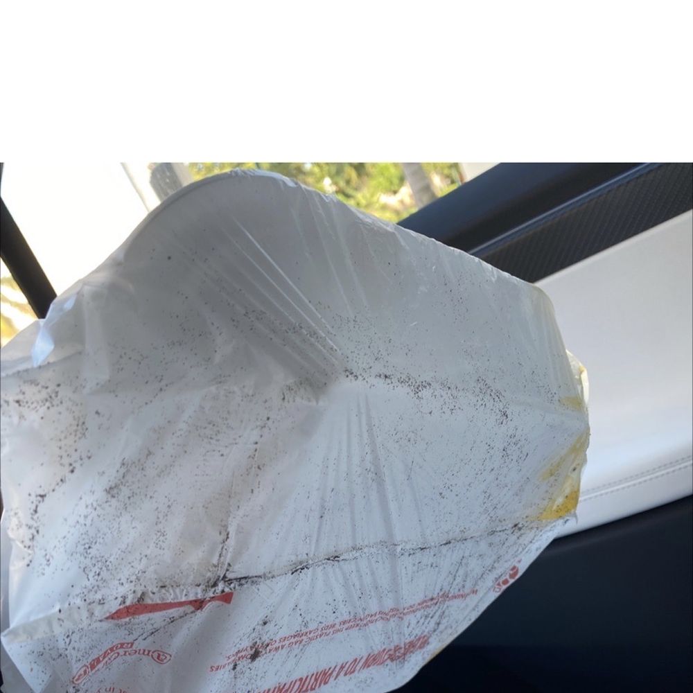Mario The Baker - Picked up food and all bags where filled with pizza oven dust! - Pizza Near Me - Aventura, Florida Mario The Baker - Picked up food and all bags where filled with pizza oven dust! - Pizza Near Me - Aventura, Florida