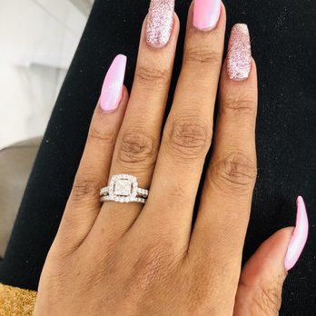 Beautique by TG - My Coffin Shaped nails right out of the salon - Nail Salons Near Me - Jamaica, New York Beautique by TG - My Coffin Shaped nails right out of the salon - Nail Salons Near Me - Jamaica, New York