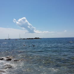 Spiaggia del Relitto - Scoglio dell'ogliera con relitto