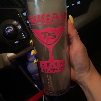 Sugar T's Bar & Lounge - Get you the souvenir SugarT's tall boy w/ 1 of their 3 frozen drink options. They stiff, so take it easy lol - Bars Near Me - Houston, Texas Sugar T's Bar & Lounge - Get you the souvenir SugarT's tall boy w/ 1 of their 3 frozen drink options. They stiff, so take it easy lol - Bars Near Me - Houston, Texas