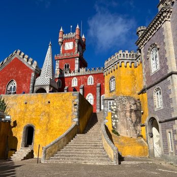 FTLO Travel - Pena Palace during the day trip to Sintra - Travel Services Near Me - El Segundo, California FTLO Travel - Pena Palace during the day trip to Sintra - Travel Services Near Me - El Segundo, California