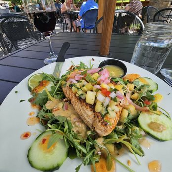 Juniper on Main - Beautiful salad but more delicious than it is pretty! Wow! - Southern Near Me - Carmel, Indiana