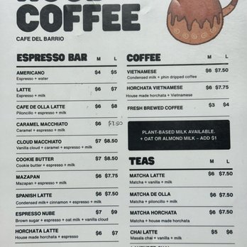 Hood Coffee - Full menu as of 8/21/2026 - Coffee & Tea Near Me - Orange, California Hood Coffee - Full menu as of 8/21/2026 - Coffee & Tea Near Me - Orange, California
