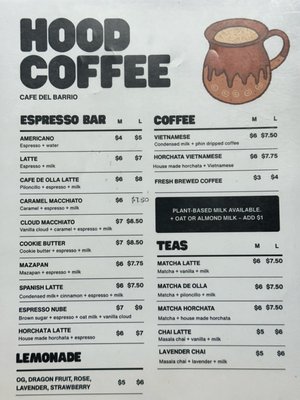 Menu photo 1 Hood Coffee Orange, CA Menu photo 1 Hood Coffee Orange, CA