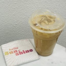 Iced latte - pumpkin spice oat milk