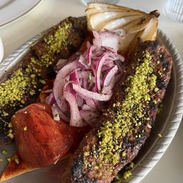 Pistachio Lamb Kabab
