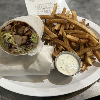 Zizi's Cafe - Chicken Doner Wrap - Mediterranean Near Me - Chicago, Illinois