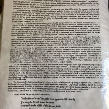 Archie's Wok - Behind the name - VN - Asian Fusion Near Me - Puerto Vallarta, JAL