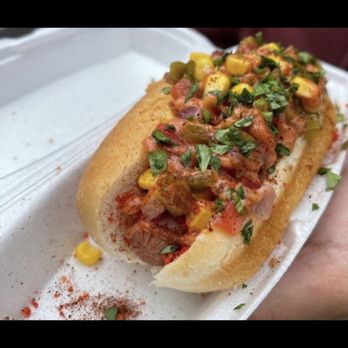 Glizzys - Spicy Fiesta Elote Glizzy - Hot Dogs Near Me - Cleveland, Ohio Glizzys - Spicy Fiesta Elote Glizzy - Hot Dogs Near Me - Cleveland, Ohio