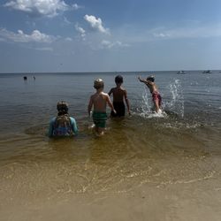 Get Wet - They are waiting for their turn on the jet ski