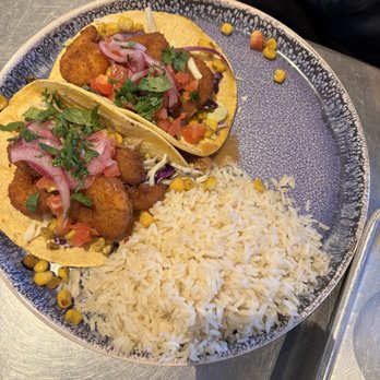 California Fish Grill - Breaded shrimp taco combo - Fish & Chips Near Me - Daly City, California