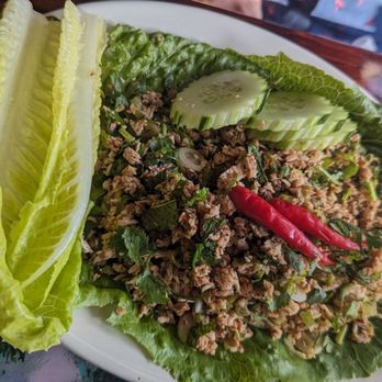 Charming Elephant - Laap Gai (Chicken) and Sticky Rice - Laotian Near Me - Baltimore, Maryland Charming Elephant - Laap Gai (Chicken) and Sticky Rice - Laotian Near Me - Baltimore, Maryland