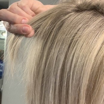 The Station Salon - Horrific cut with random missing chunks of hair when my hair was one length, past my shoulders. - Hair Salons Near Me - Tampa, Florida