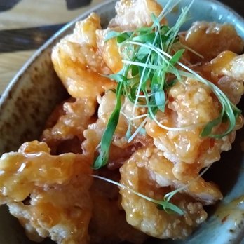 Milestones - Close up of the wham-bam shrimp appetizer $14.50. - Canadian (New) Near Me - Kanata, Ontario
