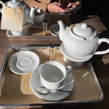 Tipple + Rose Tea Parlor - Tea pot set with a timer that tells you when the brewing is over - Tea Rooms Near Me - Princeton, New Jersey Tipple + Rose Tea Parlor - Tea pot set with a timer that tells you when the brewing is over - Tea Rooms Near Me - Princeton, New Jersey