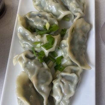 Bo’s Kitchen - House Special Handmade Dumpling - tasty, but if you're choosing, go for the wontons - Chicken Wings Near Me - Honolulu, Hawaii