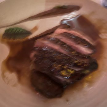Spago - Laquered Lacquered Liberty Farm's Duck Breast - to the point $59 - New American Near Me - Beverly Hills, California
