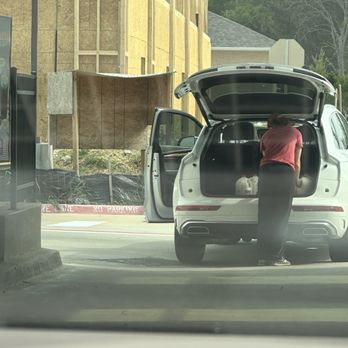 PJ's Coffee - An employee blocking to drive thru with customers attempting to order. Absolutely no care in the world. - Coffee & Tea Near Me - Frisco, Texas