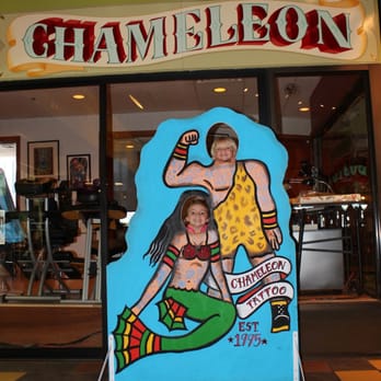 Chameleon Tattoo - Tattoo Near Me - Somerville, Massachusetts