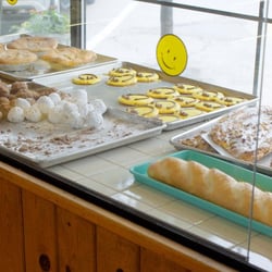 Riverside Bake Shop - That pecan coffee cake in the top right-hand part of this photo: phenomenal. And for around $10, an absolute steal.