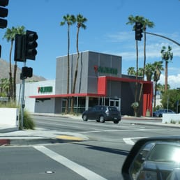 Cool lookin 7-Eleven, action shot.