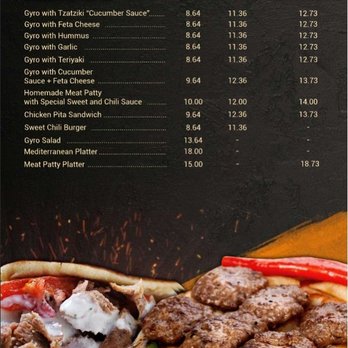 John's Gyro & Mediterranean - Menu 1 - Mediterranean Near Me - Foley, Alabama